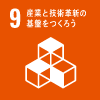 9 産業と技術革新の基盤をつくろう